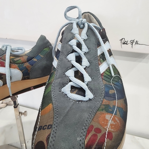 [ EARTH] pastiche Baltic blue Orizon lace up shoe size 8 b mens/ womens - Picture 4 of 14